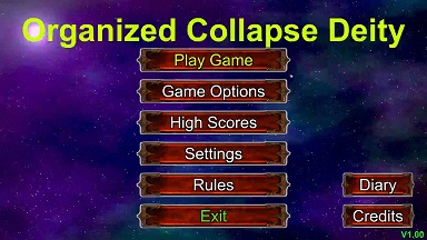 menu screen